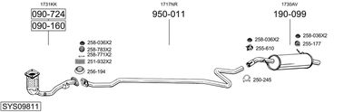 BOSAL SYS09811