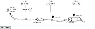 BOSAL SYS18361