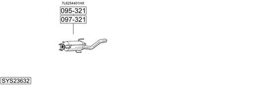 BOSAL SYS23632