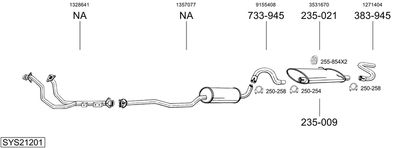 BOSAL SYS21201