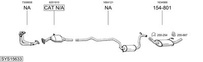 BOSAL SYS15633 BOSAL SYS15633
