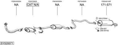 BOSAL SYS20071