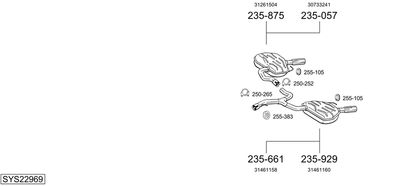 BOSAL SYS22969