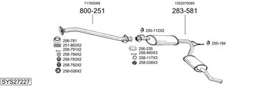 BOSAL SYS27227