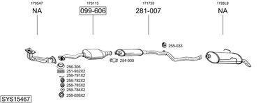 BOSAL SYS15467