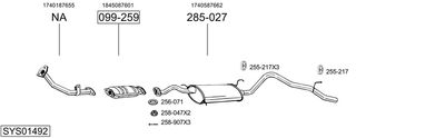 BOSAL SYS01492