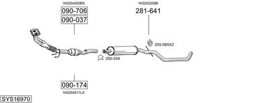 BOSAL SYS16970