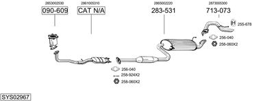 BOSAL SYS02967