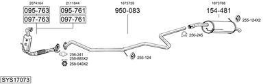 BOSAL SYS17073 BOSAL SYS17073