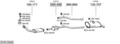 BOSAL SYS13340