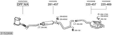 BOSAL SYS22658