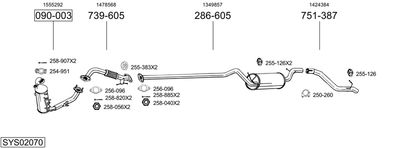 BOSAL SYS02070
