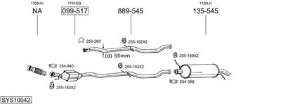 BOSAL SYS10042
