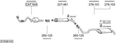 BOSAL SYS06142