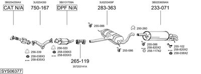 BOSAL SYS06377