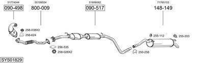 BOSAL SYS01829