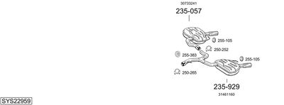 BOSAL SYS22959
