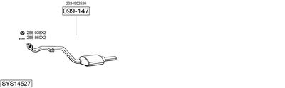 BOSAL SYS14527