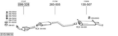 BOSAL SYS18618