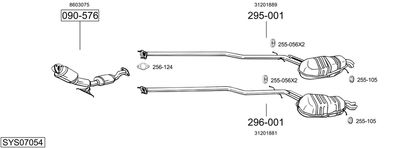 BOSAL SYS07054