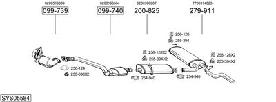 BOSAL SYS05584