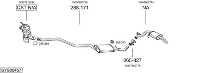 BOSAL SYS00457