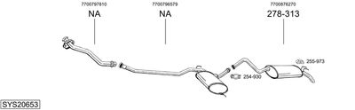 BOSAL SYS20653 BOSAL SYS20653