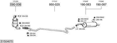 BOSAL SYS04670