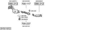 BOSAL SYS11072
