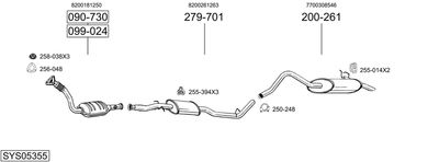 BOSAL SYS05355