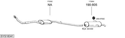 BOSAL SYS18341