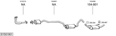 BOSAL SYS01901 BOSAL SYS01901