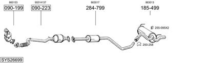 BOSAL SYS26699