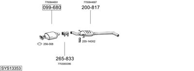 BOSAL SYS13353