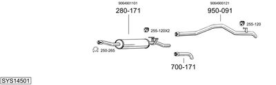 BOSAL SYS14501