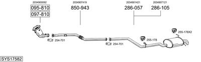 BOSAL SYS17582
