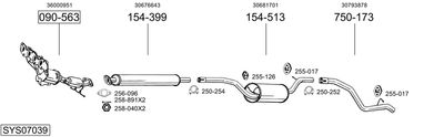 BOSAL SYS07039