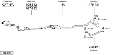 BOSAL SYS03701