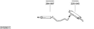 BOSAL SYS29217