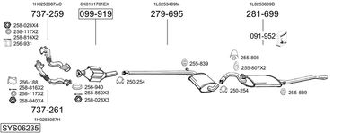 BOSAL SYS06235