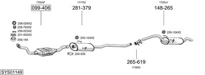 BOSAL SYS01149