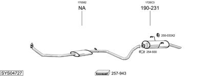 BOSAL SYS04727