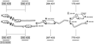 BOSAL SYS19359