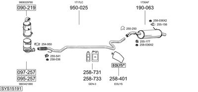 BOSAL SYS15191