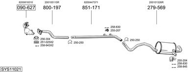 BOSAL SYS11021