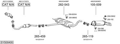 BOSAL SYS00400