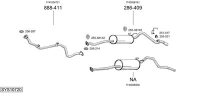 BOSAL SYS10720