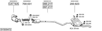BOSAL SYS05472