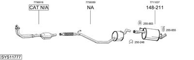 BOSAL SYS11777