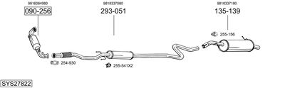 BOSAL SYS27822